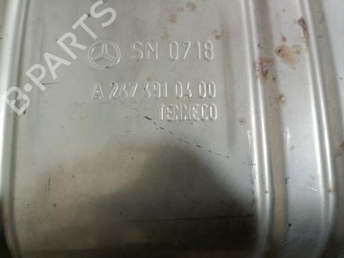 Exhaust system MERCEDES-BENZ CLA Shooting Brake (X118) CLA 200 (118.687) | BP25241166M121 