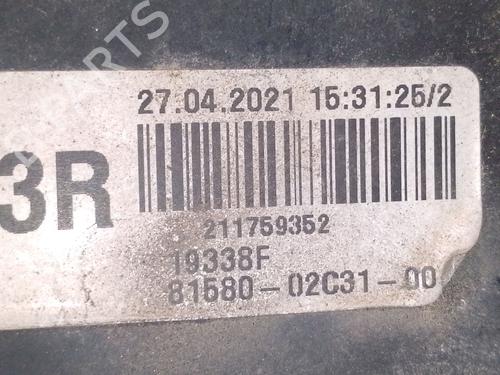 Right tailgate light TOYOTA COROLLA Saloon (_E21_) 1.8 VVTi Hybrid (ZWE211, MZEA12) | BP34704525C80  - Image 6