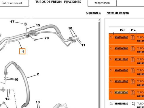 AC pipe OPEL VIVARO C Van (K0) 1.5 | BP27855682M126 - Image 2