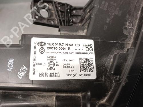 Right headlight RENAULT CAPTUR II (HF_) TCe 90 (HFM6) | BP32043873C29 