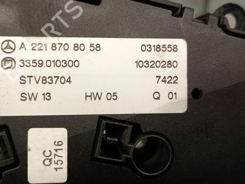 Switch MERCEDES-BENZ S-CLASS (W221, V221) S 320 CDI (221.022, 221.122) | BP32114539I30 - Image 4