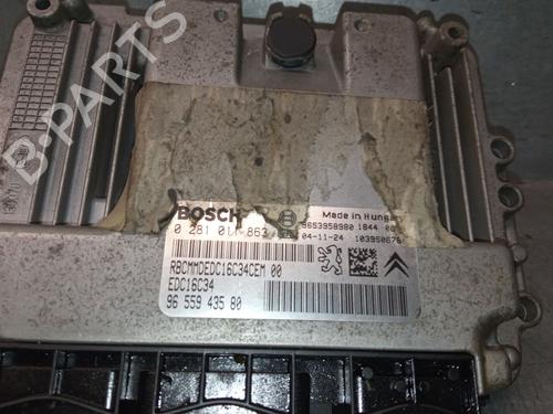 Engine control unit (ECU) CITROËN C4 I (LC_) 1.6 HDi | BP29954113M57