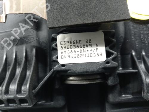 Driver airbag RENAULT MEGANE II (BM0/1_, CM0/1_) 1.5 dCi (BM02, BM13, BM2A, CM02, CM13) | BP21580868C9 