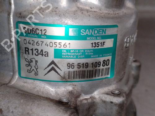 AC compressor CITROËN C4 I (LC_) 1.6 HDi | BP37640735M34 - Image 7