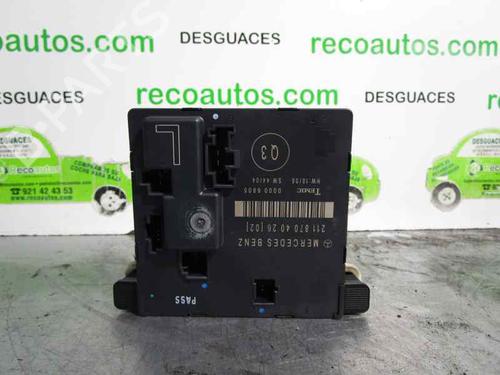 Computer comfort MERCEDES-BENZ E-CLASS (W211) E 200 CDI (211.007) (136 hp) 2111256
