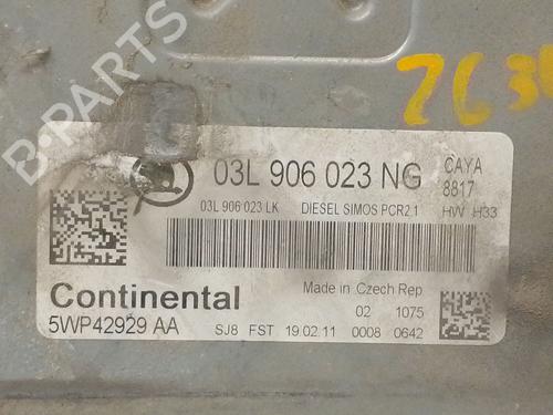 Engine control unit (ECU) SKODA FABIA II (542) 1.6 TDI | BP38560155M57 - Image 3