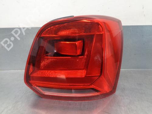 Used Right taillight VW POLO V (6R1, 6C1) 1.4 (6R1) (85 hp) 17648429