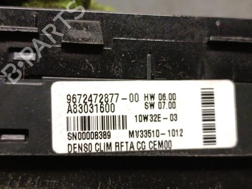 Climate control CITROËN C4 Grand Picasso I (UA_) 2.0 HDi 138 | BP30873636I5 