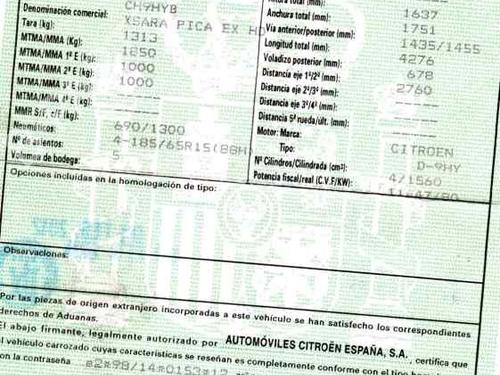 Warning switch CITROËN XSARA PICASSO (N68) 1.6 16V | BP20257020I22 