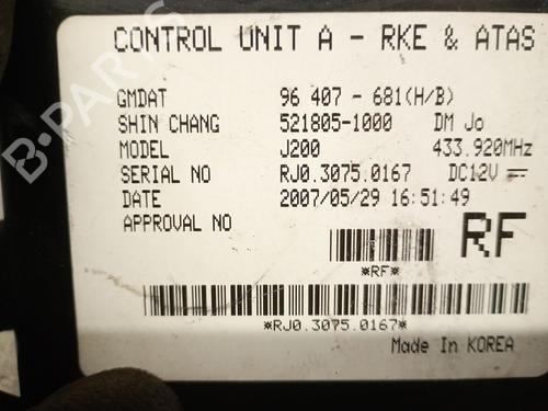 Electronic module CHEVROLET LACETTI (J200) 2.0 D | BP25241786M83