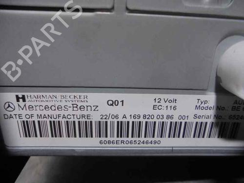 Radio MERCEDES-BENZ A-CLASS (W169) A 180 CDI (169.007, 169.307) | BP4871121E6 