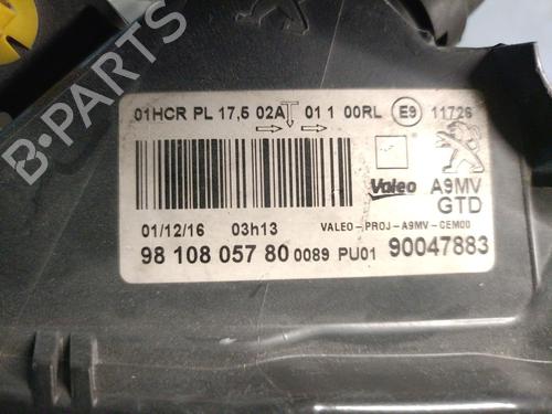 Left headlight PEUGEOT 208 I (CA_, CC_) 1.6 BlueHDi 100 | BP29268476C28 