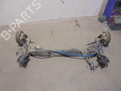 Used Rear axle RENAULT CLIO III (BR0/1, CR0/1) 1.4 16V (98 hp) 9520345