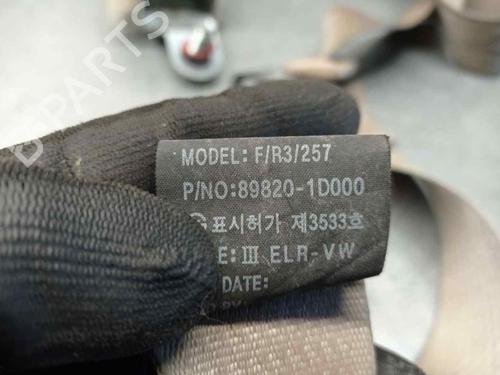 Rear right seatbelt KIA CARENS III MPV (UN) 2.0 CRDi 140 | BP11430891I28 