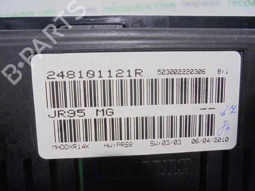 Instrument cluster RENAULT SCÉNIC III (JZ0/1_) 1.6 16V (JZ0U, JZ1B) | BP2341373C47 