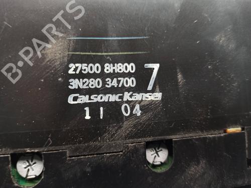 AC Styreenhet / Manøvreringsenhet NISSAN X-TRAIL I (T30) 2.2 DCi | BP8312330I5 