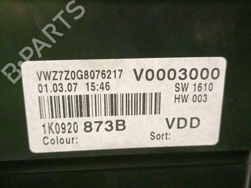 Instrument cluster VW GOLF V (1K1) 2.0 TDI 16V | BP30801623C47