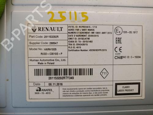 Radio RENAULT CAPTUR I (J5_, H5_) 1.5 dCi 90 (J5N4, J5M5, J5MW, J5M6, J5AL, J5AJ) | BP33691771E6  - Image 5