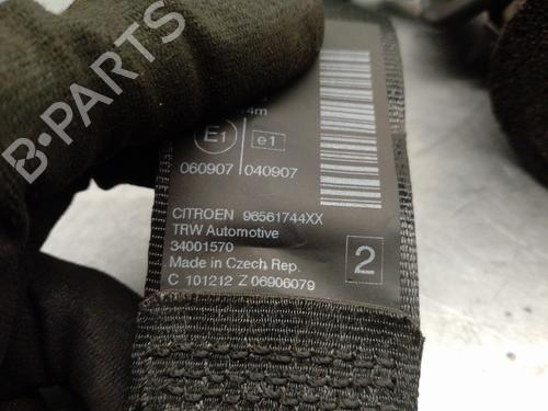 Rear left seatbelt CITROËN C5 III (RD_) 2.0 HDi 140 (RDRHF8, RDRHFA, RDRHA8, RDRHAJ) | BP17429220I29 