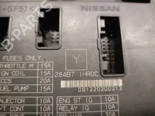 Fuse box NISSAN MICRA IV (K13K, K13KK) 1.2 | BP22196507E1 