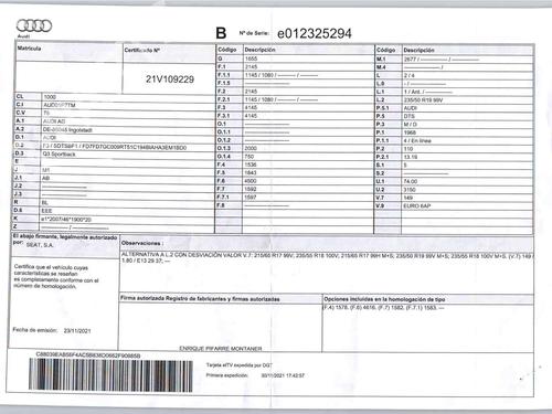 Dør høyre bak AUDI Q3 (F3B) 35 TDI | BP29978079C5