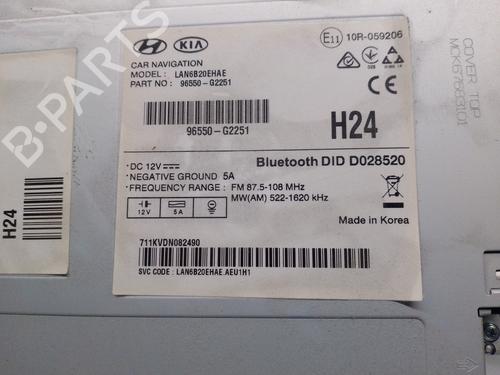 Display monitor HYUNDAI IONIQ (AE) 1.6 GDI Hybrid | BP16994605C48 