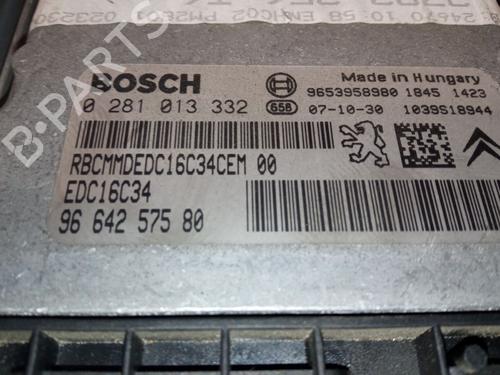 Engine control unit (ECU) PEUGEOT 307 SW (3H) 1.6 HDI 110 | BP23133852M57 