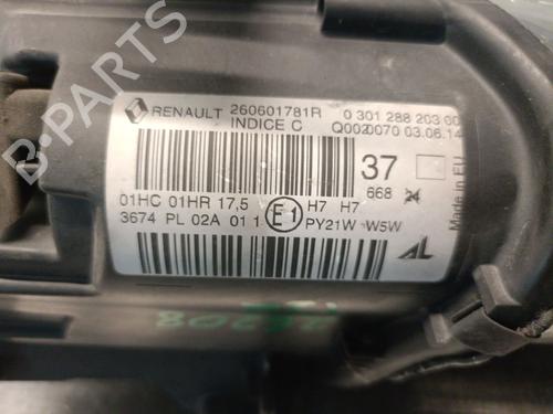 Left headlight RENAULT MEGANE III Hatchback (BZ0/1_, B3_) 1.2 TCe (BZ2B, BZ11) | BP38093540C28 - Image 6