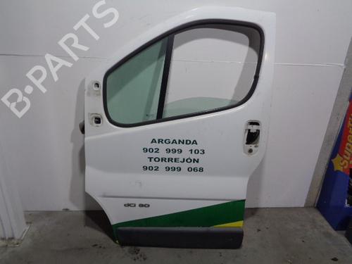 Left front door NISSAN PRIMASTAR Van (X83) 1.9 dCi 80 8010100QAD | BLANCA | ROTULADA | 5 | PUERTAS