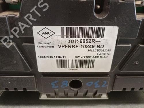 Instrument cluster RENAULT CLIO IV (BH_) 1.5 dCi 75 | BP27337665C47 