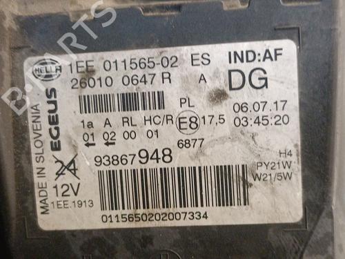 Right headlight OPEL VIVARO B Van (X82) 1.6 CDTI (05) | BP36536703C29 - Image 9