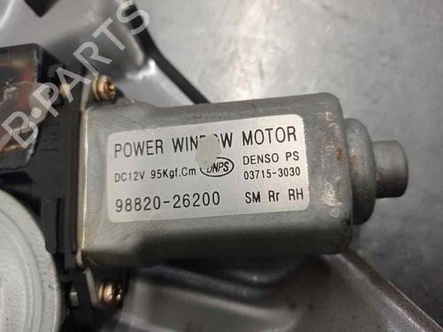Rear right window mechanism HYUNDAI SANTA FÉ I (SM) 2.4 16V | BP10648440C25 