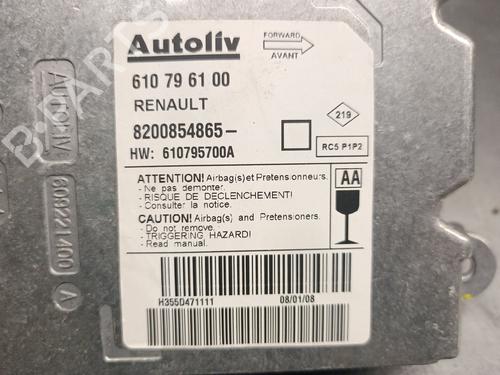 ECU airbags RENAULT CLIO III (BR0/1, CR0/1) 1.5 dCi (BR17, CR17) | BP30539593M53 