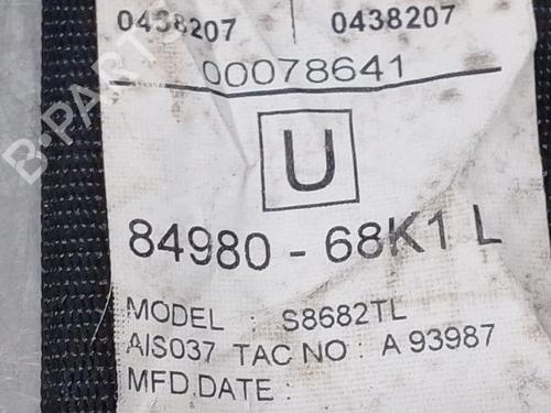 Rear left seatbelt SUZUKI ALTO VII (GF) 1.0 (AMF310, GFC31S) | BP11973875I29 