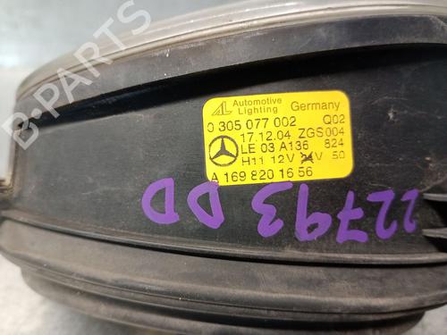 Right front fog light MERCEDES-BENZ A-CLASS (W169) A 200 CDI (169.008, 169.308) | BP26324518C31 