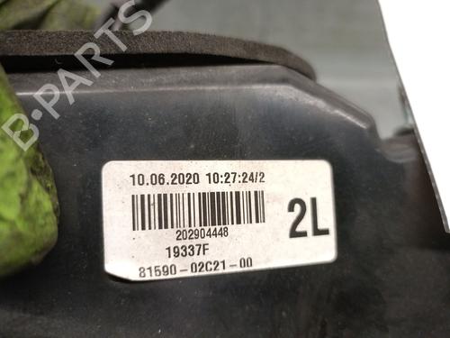 Left tailgate light TOYOTA COROLLA Saloon (_E21_) 1.8 VVTi Hybrid (ZWE211, MZEA12) | BP32454763C79