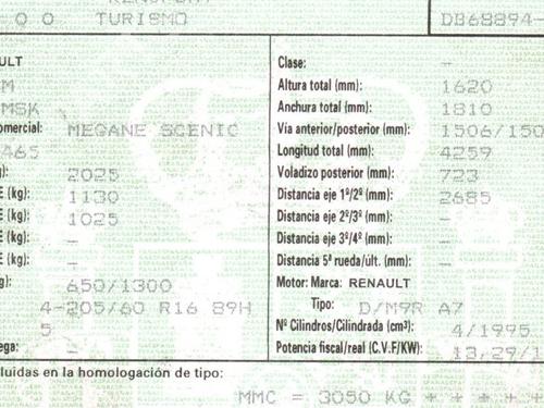 ECU airbags RENAULT SCÉNIC II (JM0/1_) 2.0 dCi (JM1K) | BP10331746M53 