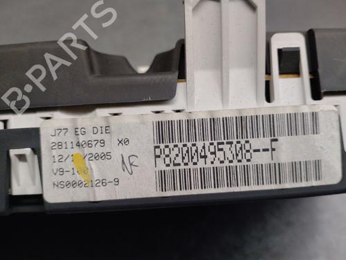 Instrument cluster RENAULT MODUS / GRAND MODUS (F/JP0_) 1.5 dCi (FP0D, JP0D) | BP31573826C47 