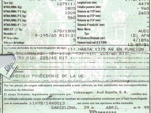 Advarselsbryter AUDI A4 B5 (8D2) 1.9 TDI | BP22959836I22 