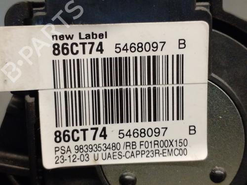 Pedal FIAT SCUDO Van 1.5 Multijet 120 (506) | BP32229905I4 