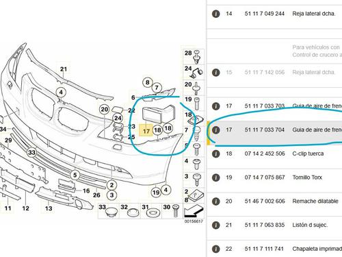 Pipe BMW 5 Touring (E61) 525 d | BP27701807M125 