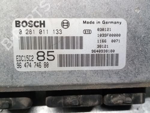 Engine control unit (ECU) CITROËN C8 Van (EA_, EB_) HDi (EB4HWB) | BP34737506M57 - Image 4