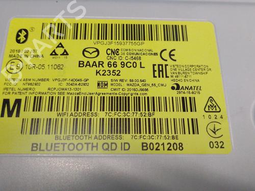 Electronic module MAZDA 3 Saloon (BM_, BN_) 2.2 D | BP29862810M83 - Image 4