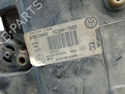 Højre forlygte VW PASSAT B6 (3C2) 2.0 FSI | BP27866487C29