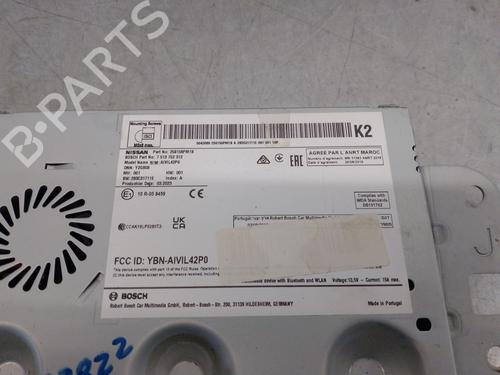 Display monitor NISSAN JUKE (F16_) 1.6 Hybrid | BP26708799C48 