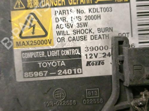 Right headlight TOYOTA AVENSIS Estate (_T25_) 2.2 D-CAT (ADT251_, ADT251R) | BP30805335C29