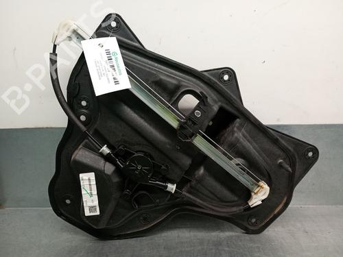 Rudehejsemekanisme venstre bagtil MAZDA 3 (BL) 2.2 MZR CD (BL10) | BP29862744C24