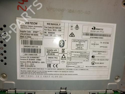 Radio FIAT TALENTO Van (296_) 1.6 D | BP31775328E6 