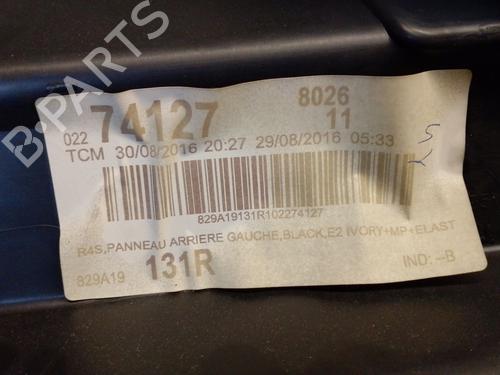 Rear left panel RENAULT TWINGO III (BCM_, BCA_) 0.9 TCe 90 (BCM9, BCM2) | BP29424826C60 