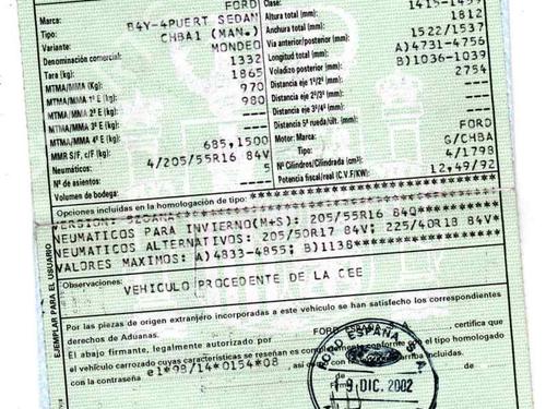 Electronic sensor FORD MONDEO III Saloon (B4Y)  | BP8295033M84 